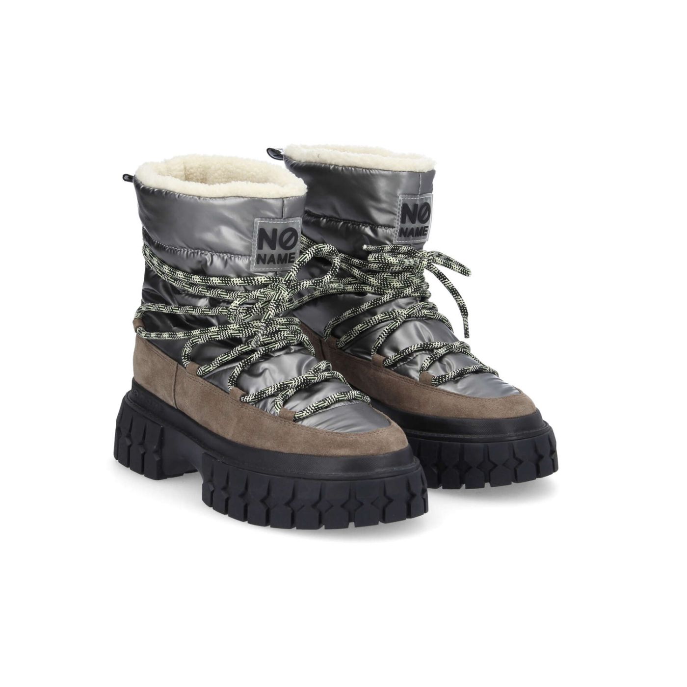 GRAVITEE SNOWBOOTS W  -  AROMA/SUEDE  - GRIGIO ARGENTO/TALPA